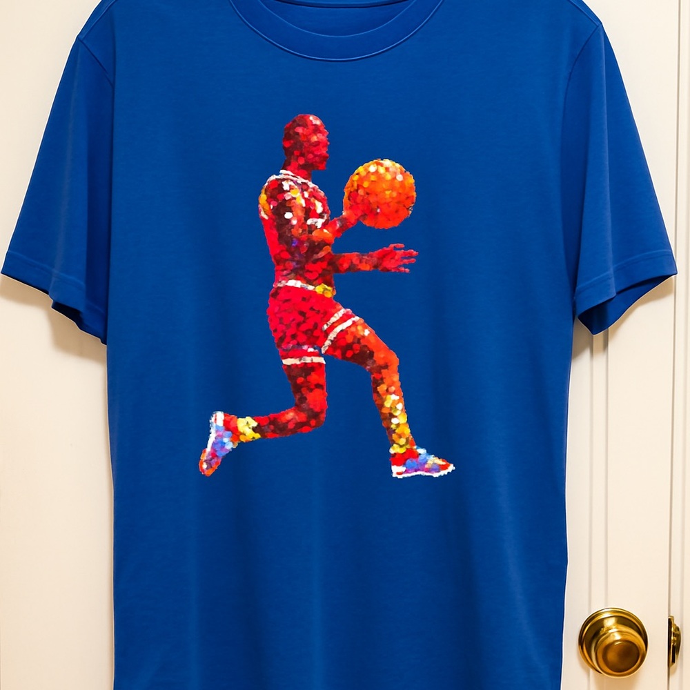 Jordan Jumpman Color Pop Graphic Tee Blue | Men’s Size [M]